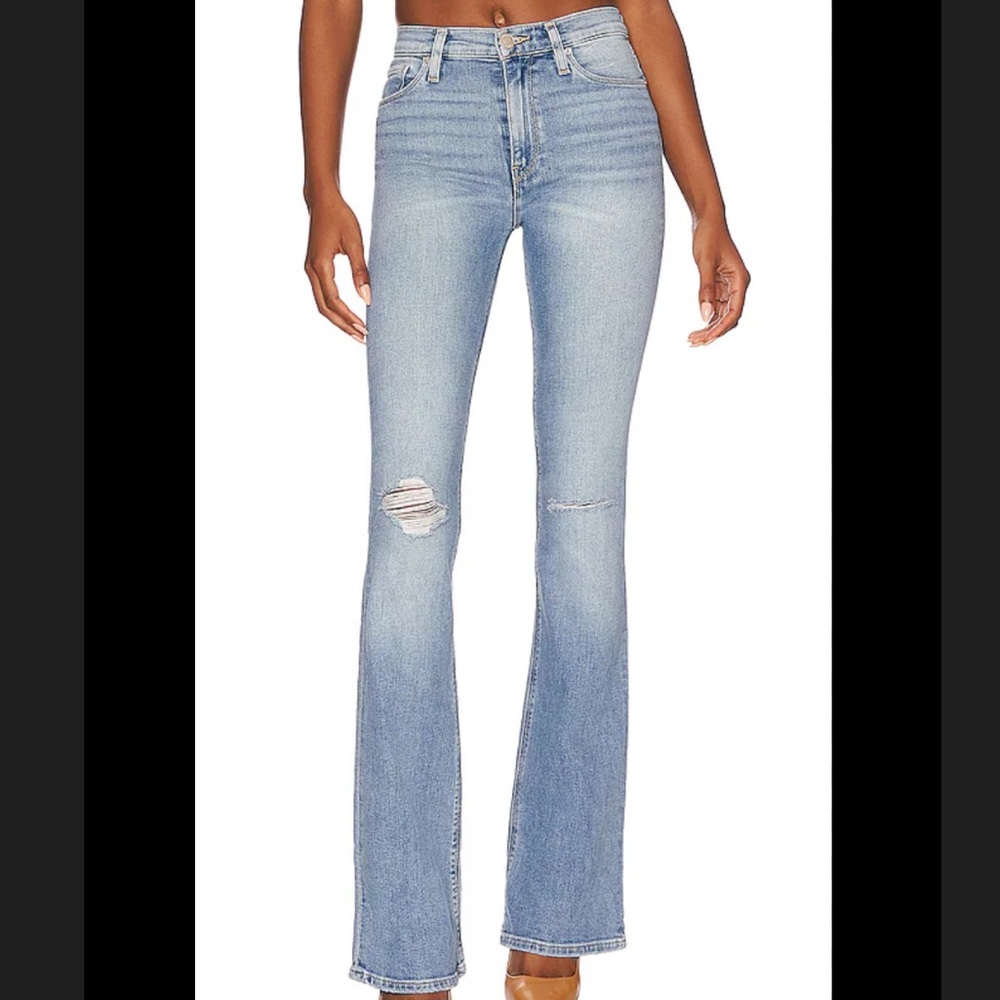 Barbara Bootcut Distressed Jeans